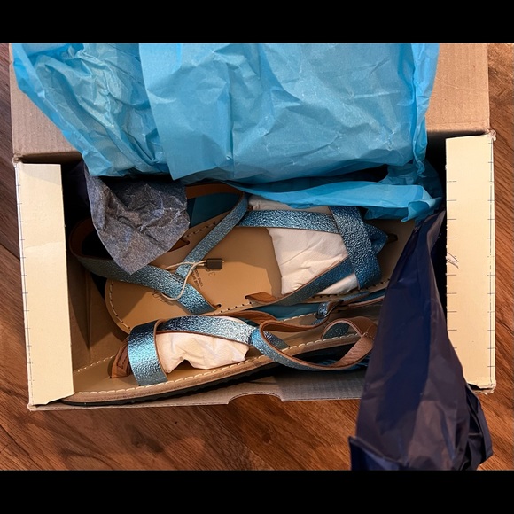 🆕💯GOLDEN GOOSE LEATHER SANDALS❤️🔥 - Picture 5 of 6